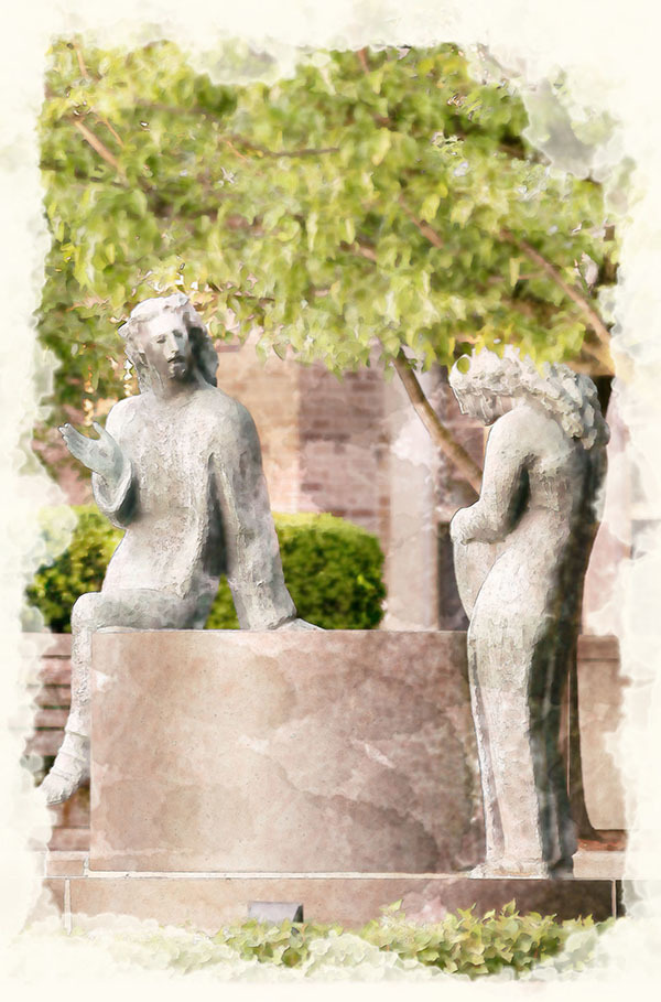 Christ and the Samaritan Woman at the Well<br>O'Shaugnessy Hall